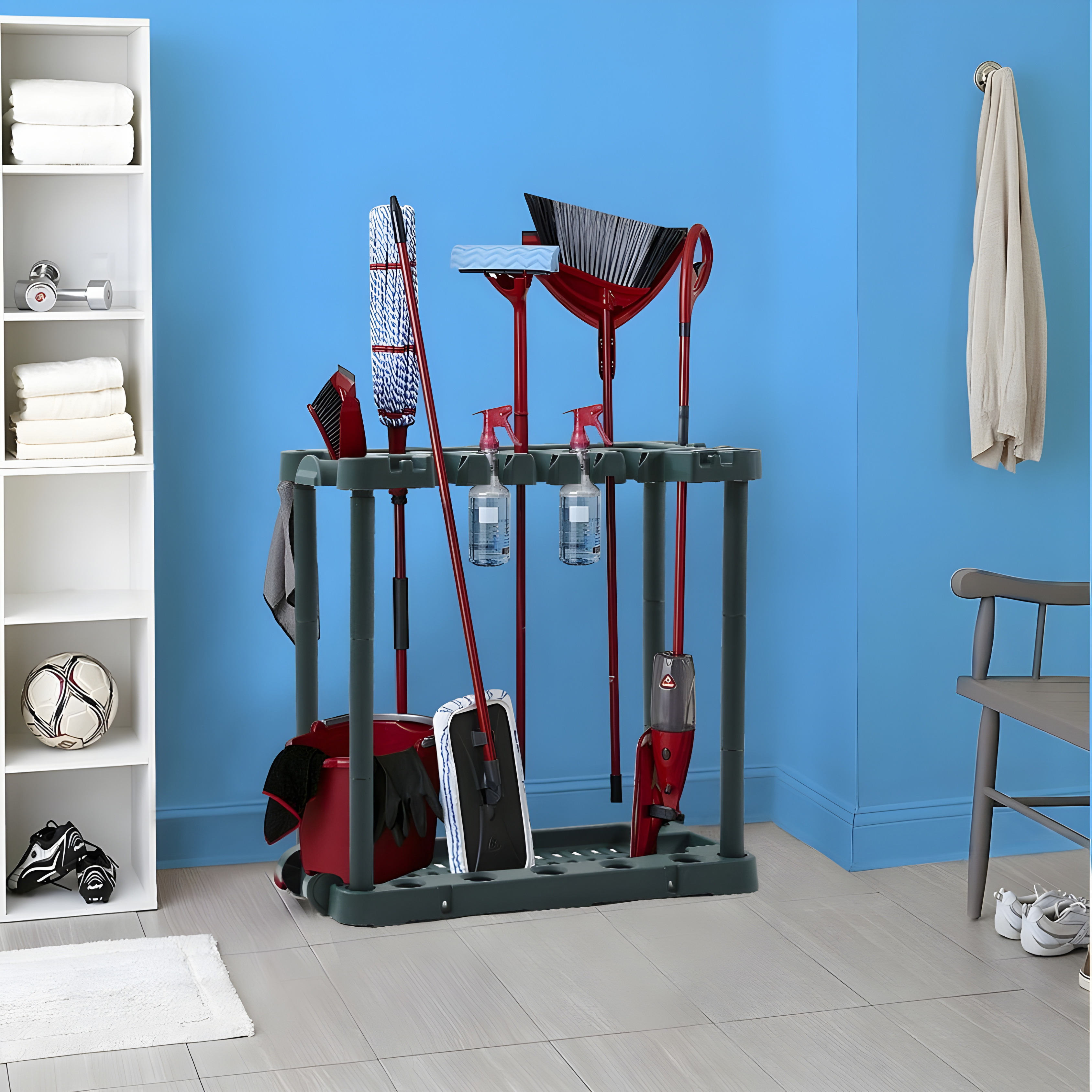 Garden Tool Rack - EcoCraft Storage Solutions