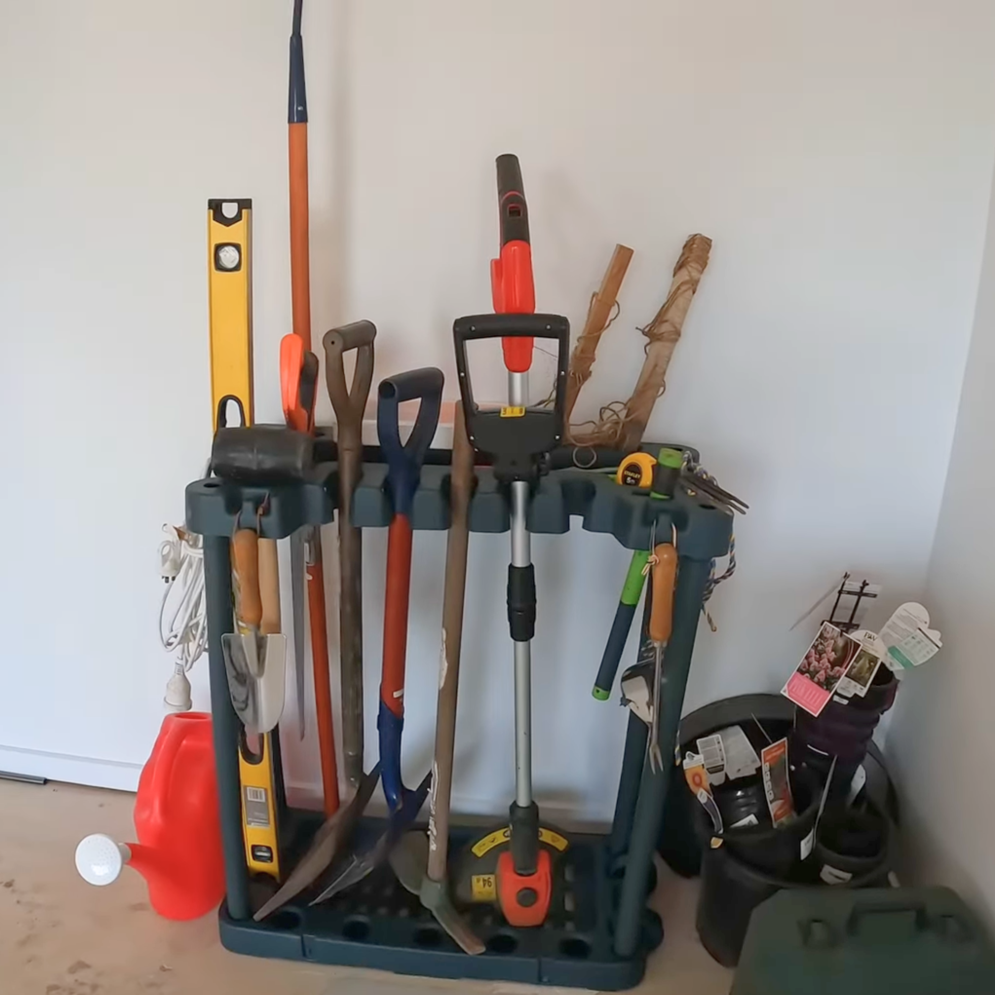 Garden Tool Rack - EcoCraft Storage Solutions