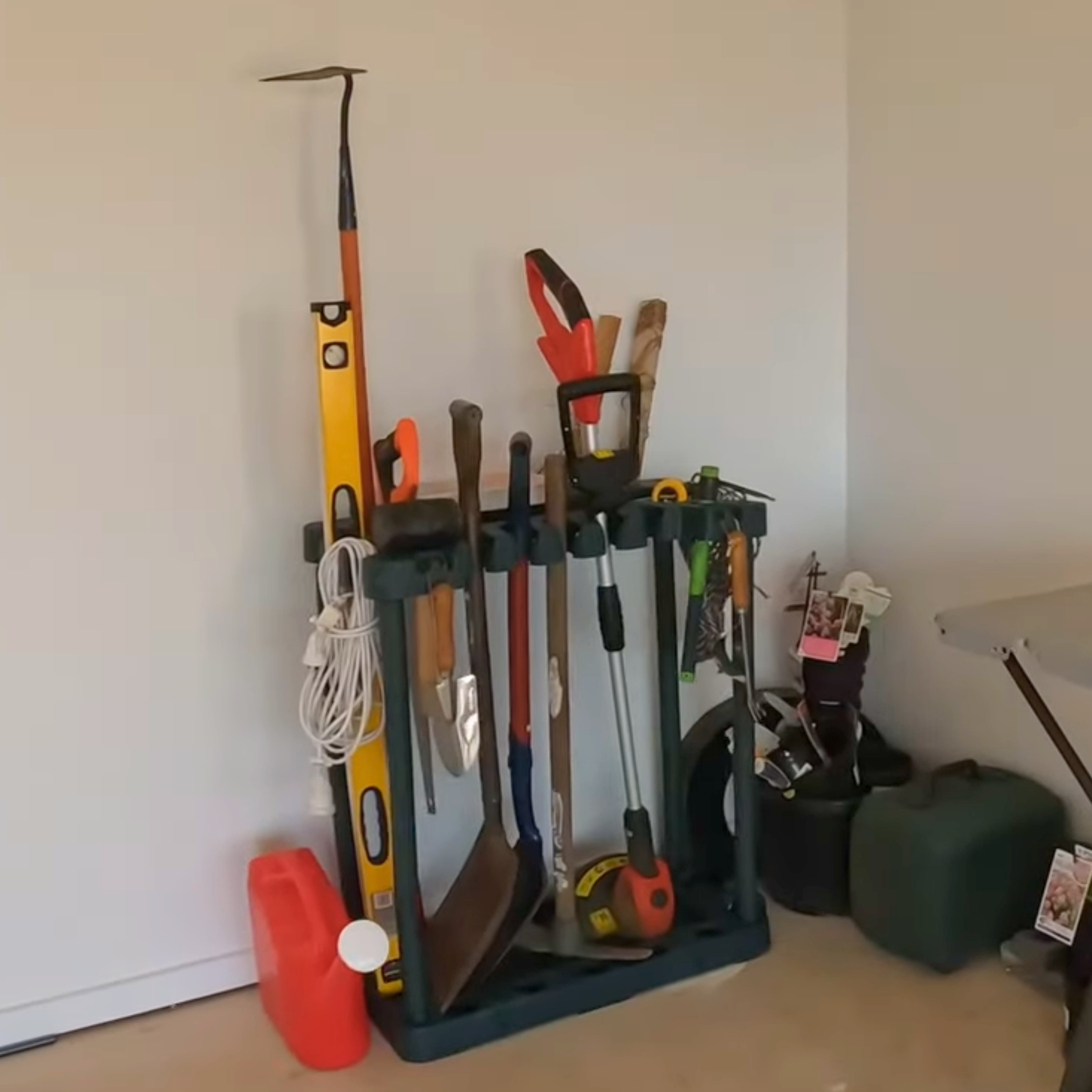 Garden Tool Rack - EcoCraft Storage Solutions