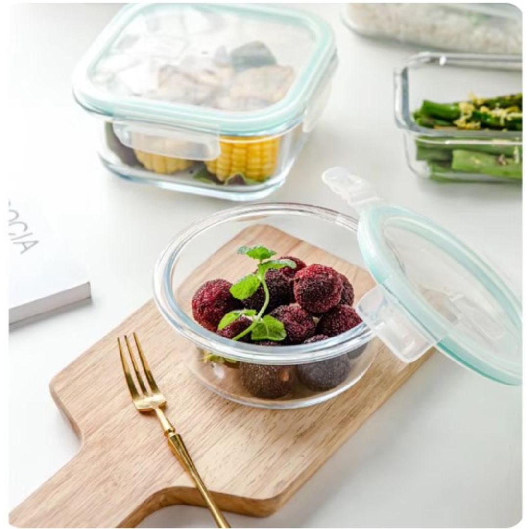 Borosilicate Glass Lunchbox - PureGlass Essentials