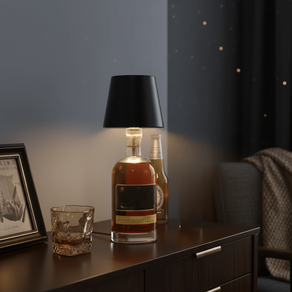 Luminous LED Table Lamp - AuraGlow with USB Charging