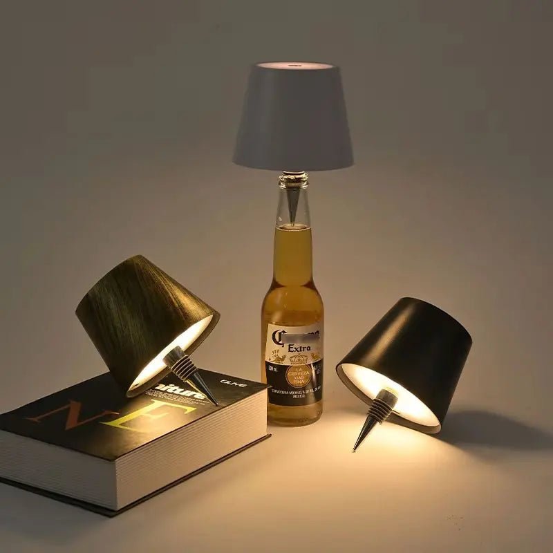 Luminous LED Table Lamp - AuraGlow with USB Charging