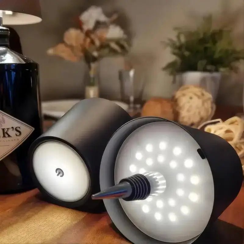 Luminous LED Table Lamp - AuraGlow with USB Charging