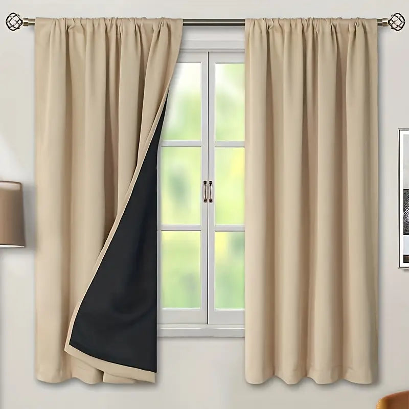 Blackout Curtains - Luxora™ Thermal Insulation Design