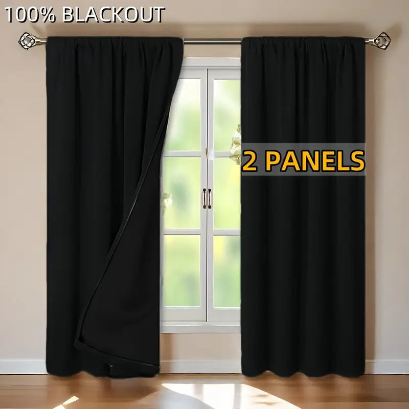 Blackout Curtains - Luxora™ Thermal Insulation Design