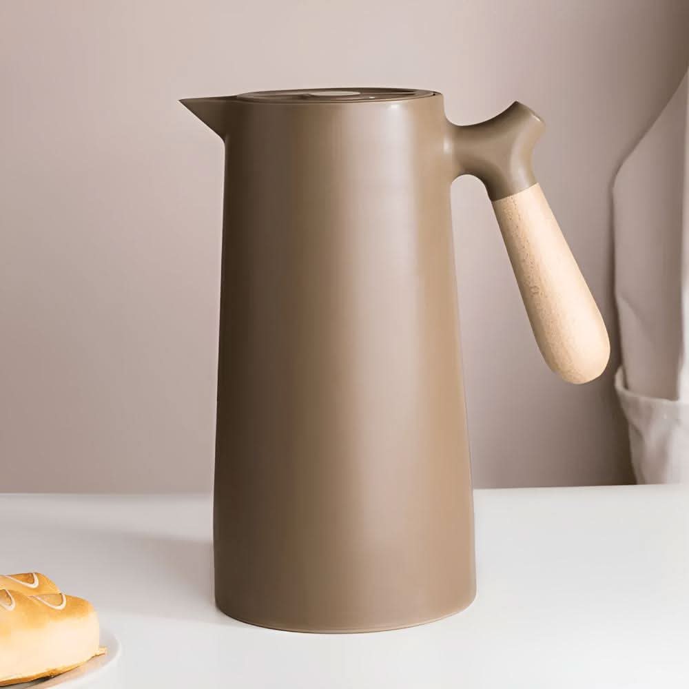 Elegant Double-Walled Glass Carafe - Luxora Home