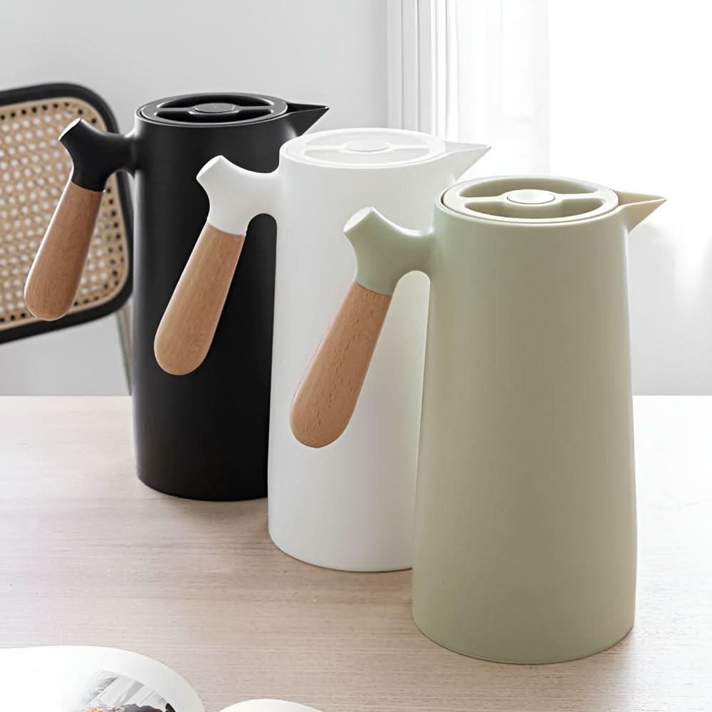 Elegant Double-Walled Glass Carafe - Luxora Home