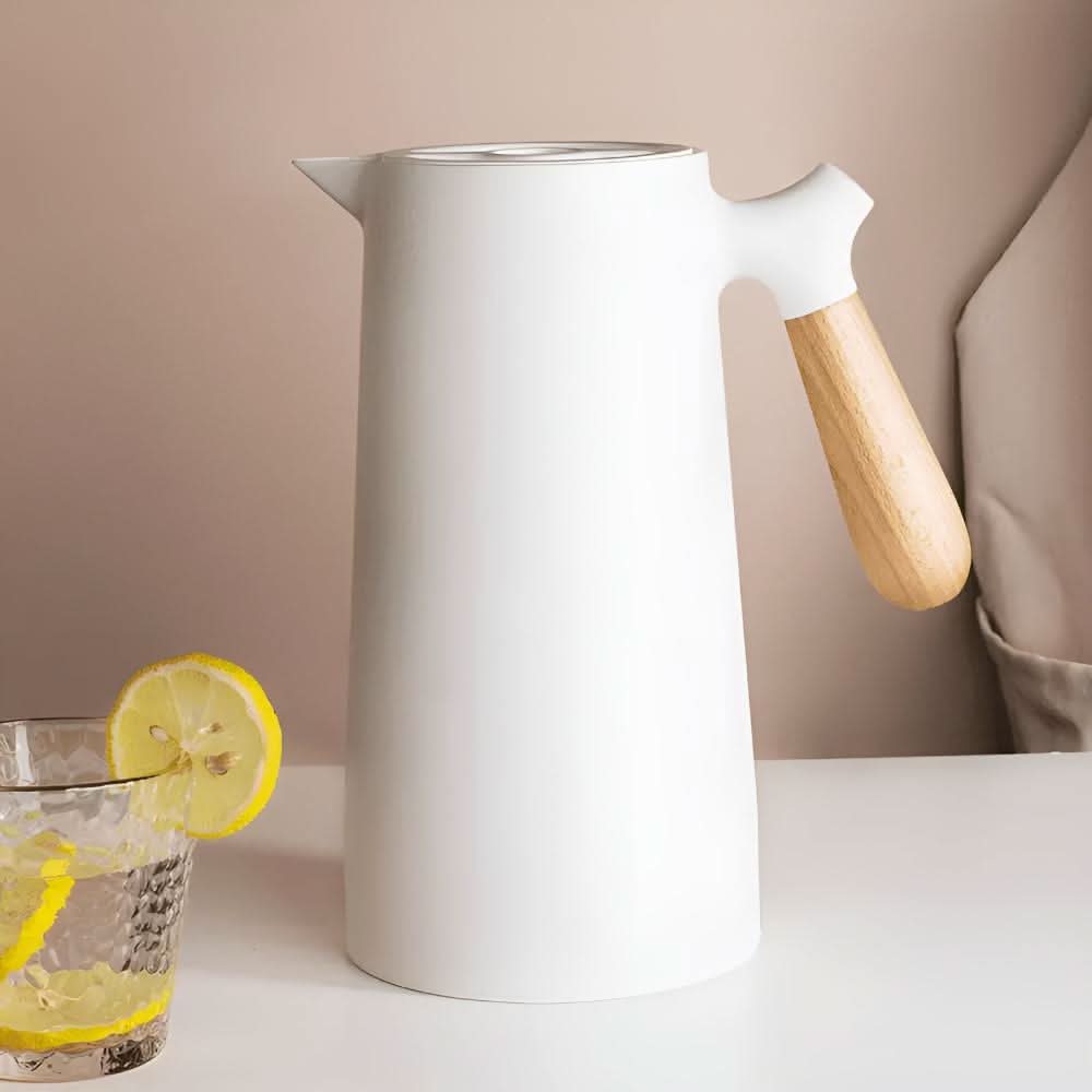 Elegant Double-Walled Glass Carafe - Luxora Home