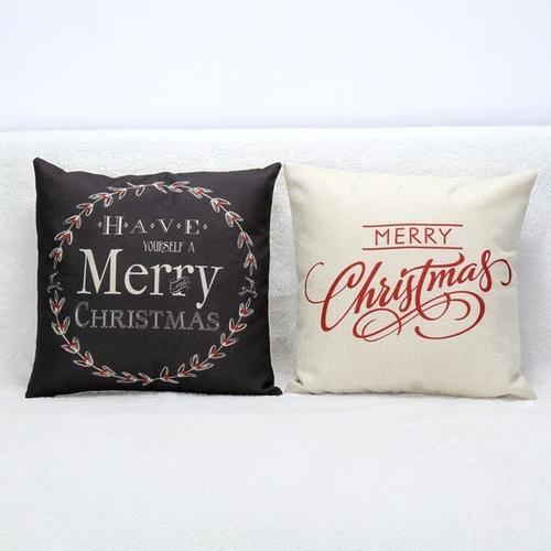 Vintage Christmas Pillow Cover - CozyNest Decor