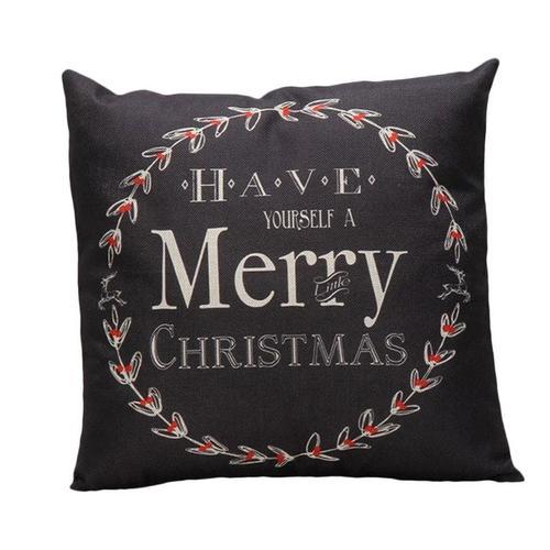 Vintage Christmas Pillow Cover - CozyNest Decor