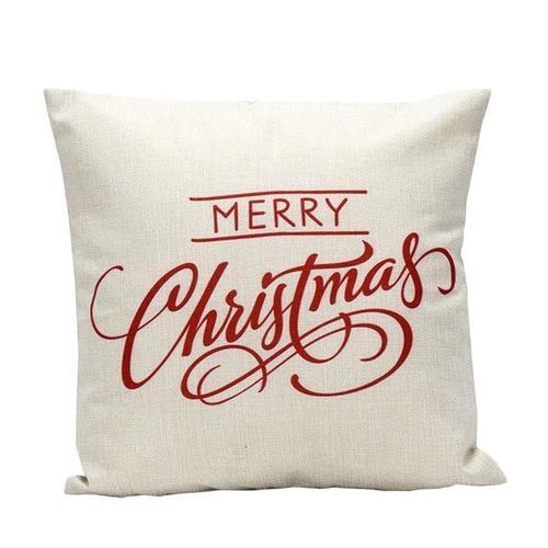 Vintage Christmas Pillow Cover - CozyNest Decor