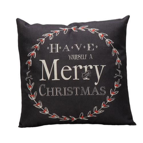 Vintage Christmas Pillow Cover - CozyNest Decor