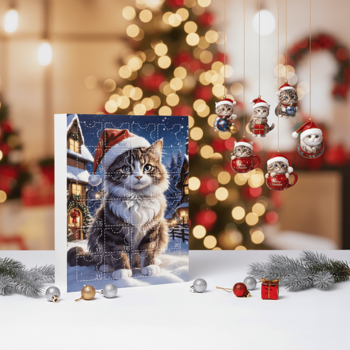 Cat Advent Calendar - Purrfect Days 24-Day Holiday Set