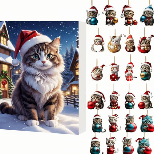 Cat Advent Calendar - Purrfect Days 24-Day Holiday Set