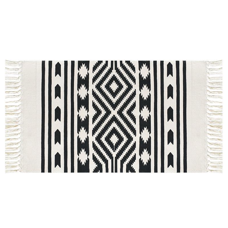 Bohemian Woven Rug - LuxeNest Designs