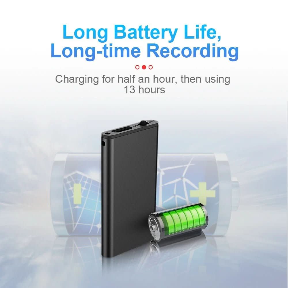 VoiceNote Mini - EchoTech Ultra-light Dictation Device