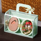 Dollhouse - Walnut Shell Creations with Interior Light