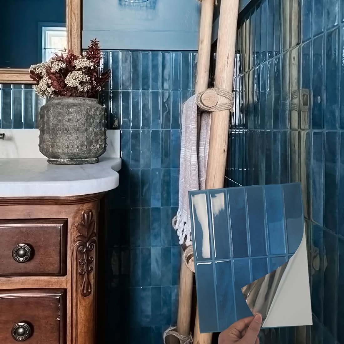 3D Self-Adhesive Wall Tiles - LuxeWall Designs