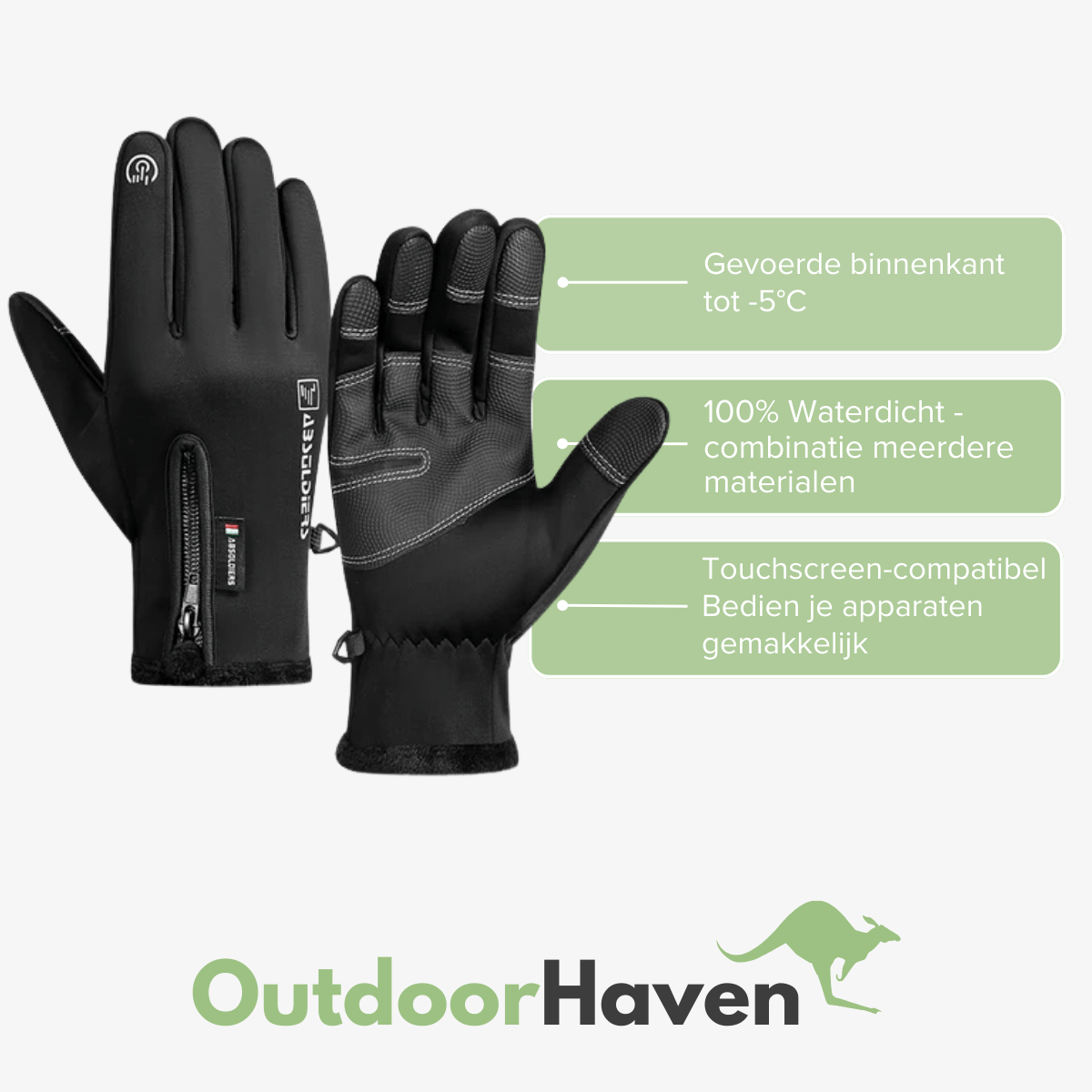 FrostGuard Gloves - Insulated Waterproof Touchscreen Gear