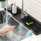 DrainSmart - Premium 24-Inch Sink Mat for Effortless Draining