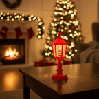 Snow Swirl Lantern - LuminaGlow