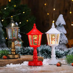 Snow Swirl Lantern - LuminaGlow