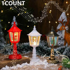Snow Swirl Lantern - LuminaGlow