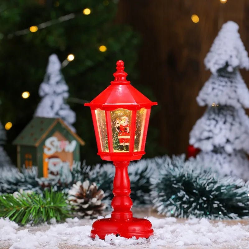 Snow Swirl Lantern - LuminaGlow