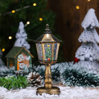 Snow Swirl Lantern - LuminaGlow