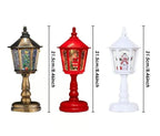 Snow Swirl Lantern - LuminaGlow