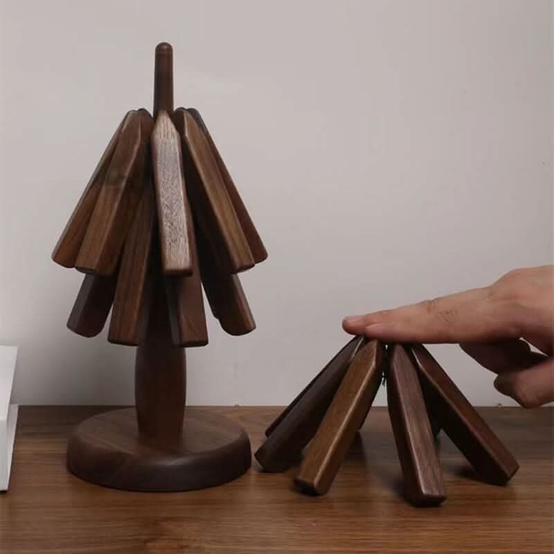 Walnut Table Mats - LuxeCraft Elegance for Dining Spaces