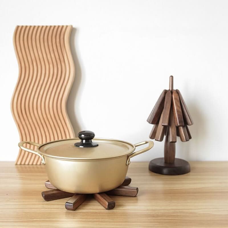 Walnut Table Mats - LuxeCraft Elegance for Dining Spaces