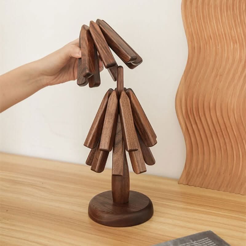 Walnut Table Mats - LuxeCraft Elegance for Dining Spaces