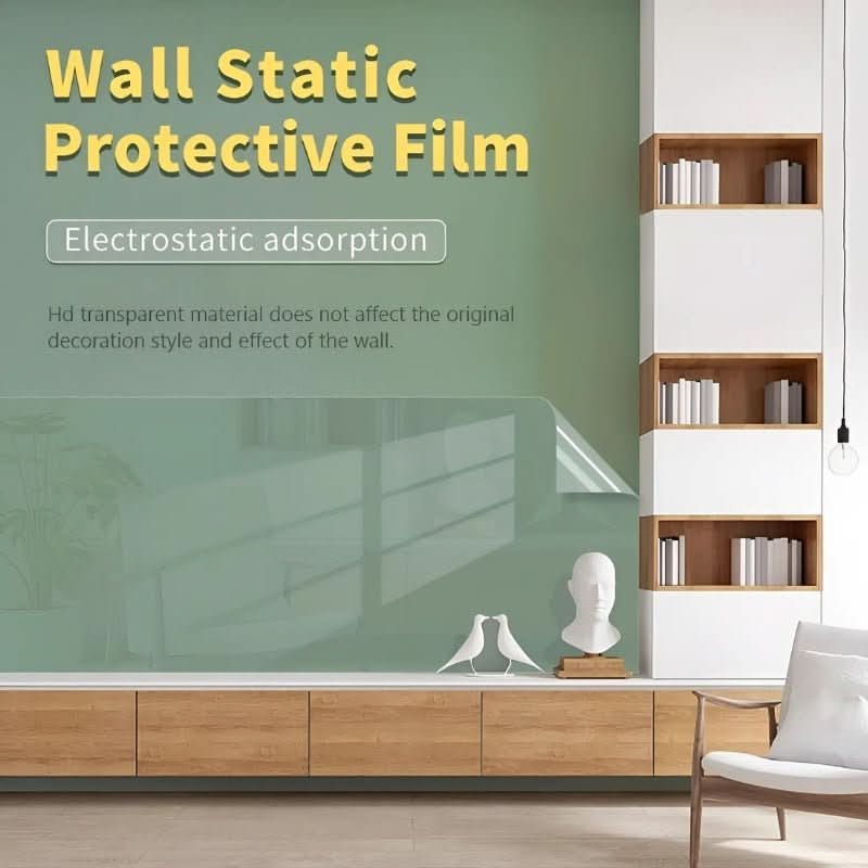 ClearGuard - Transparent Wall Protection Film for Durability