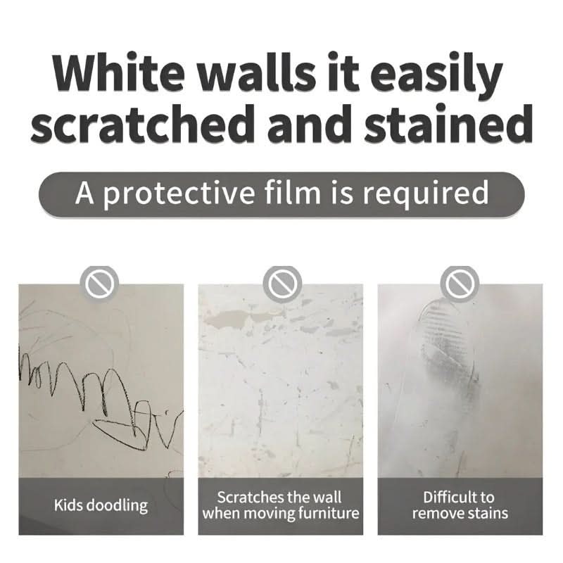 ClearGuard - Transparent Wall Protection Film for Durability