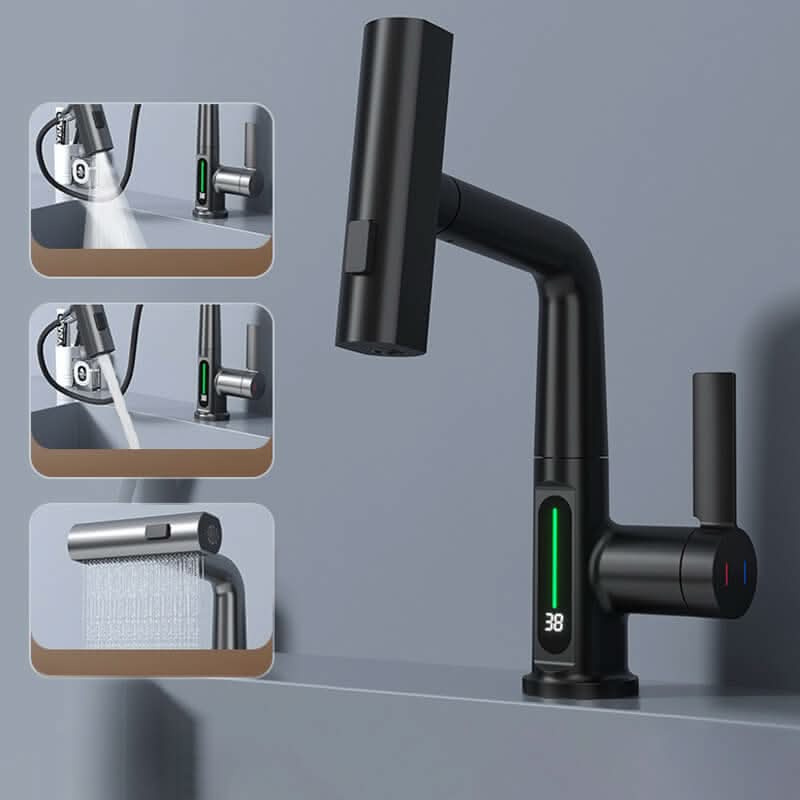 Rotatable LED Faucet - AquaLux