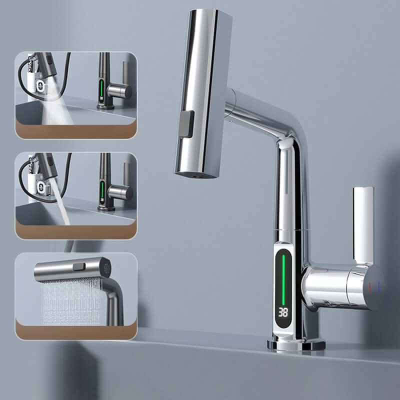 Rotatable LED Faucet - AquaLux
