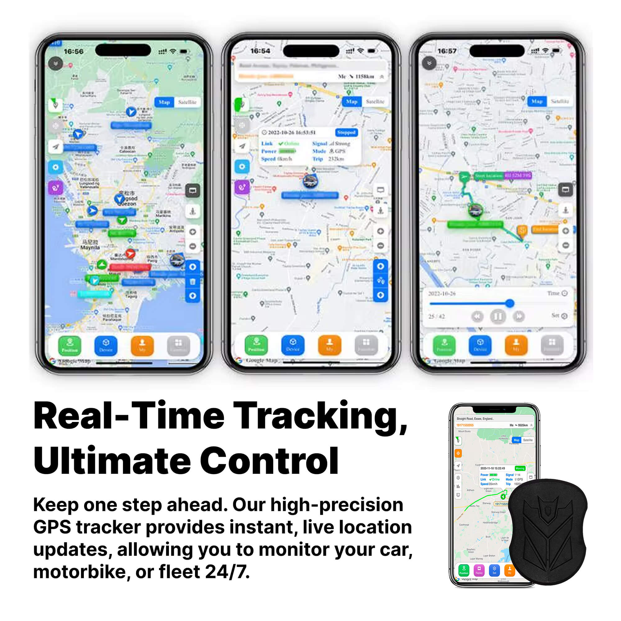 Waterproof GPS Car Tracker - SecureTrack Pro