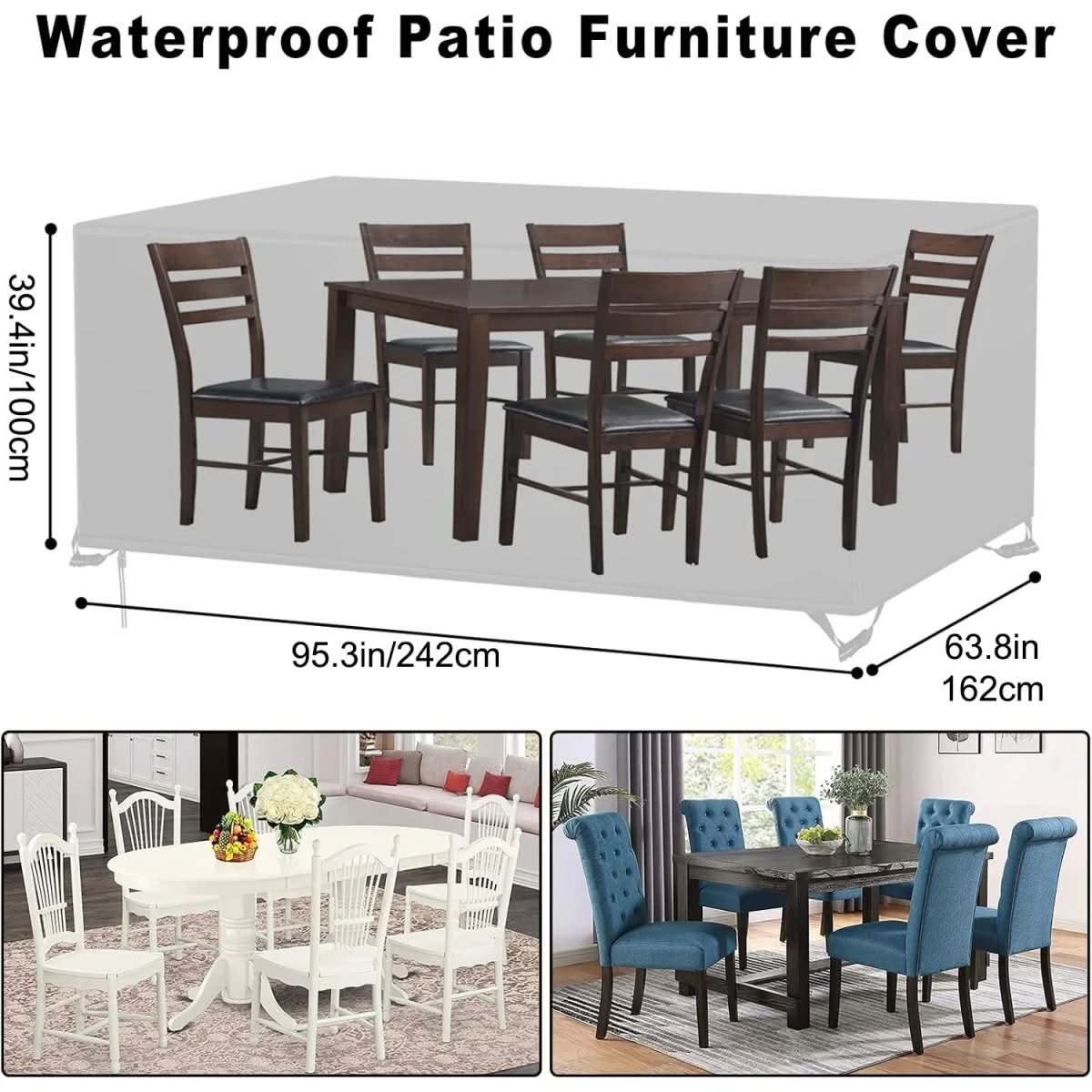 Durable Garden Furniture Cover - LuxeShield