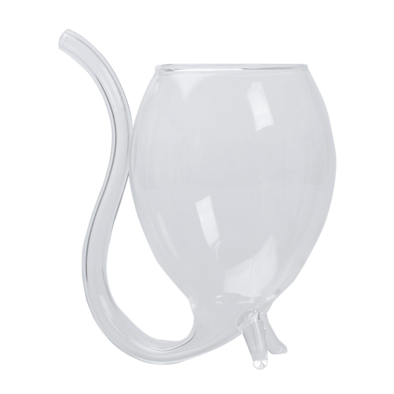 Vine Wine Glass with Straw - LuxeSip