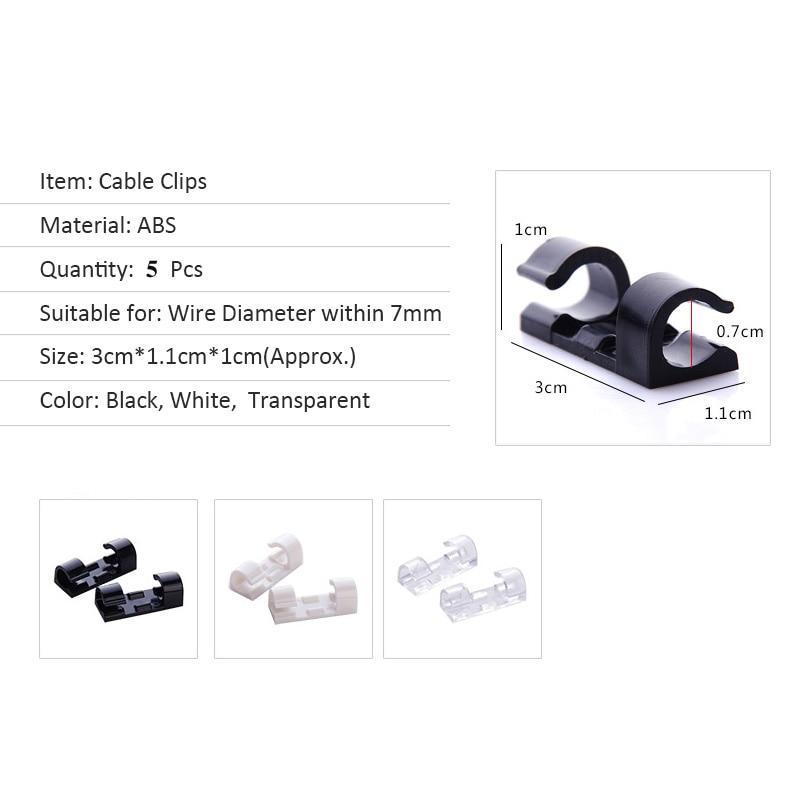 Cable Organizer Clips - NeatNest