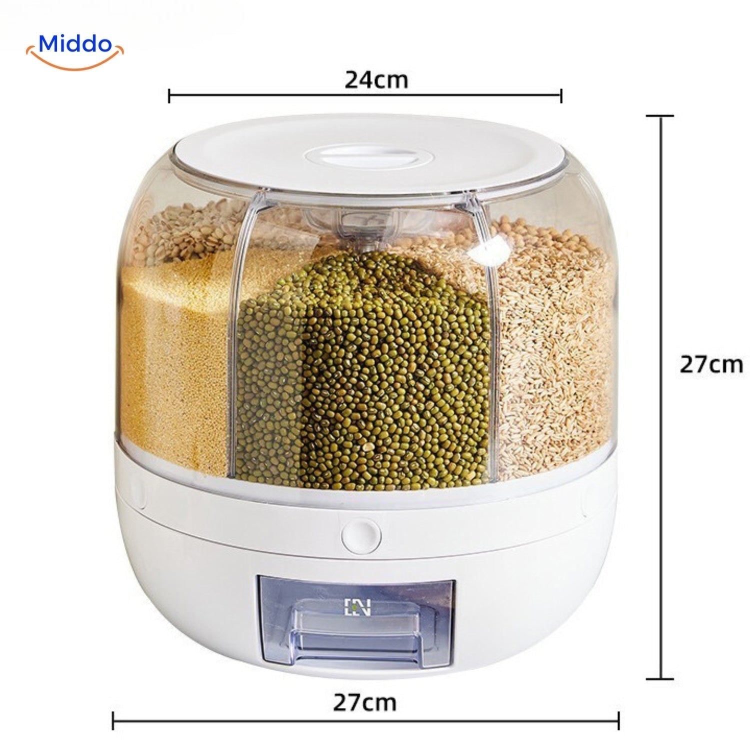 360° Rotating Grain Dispenser - GrainMaster Elite