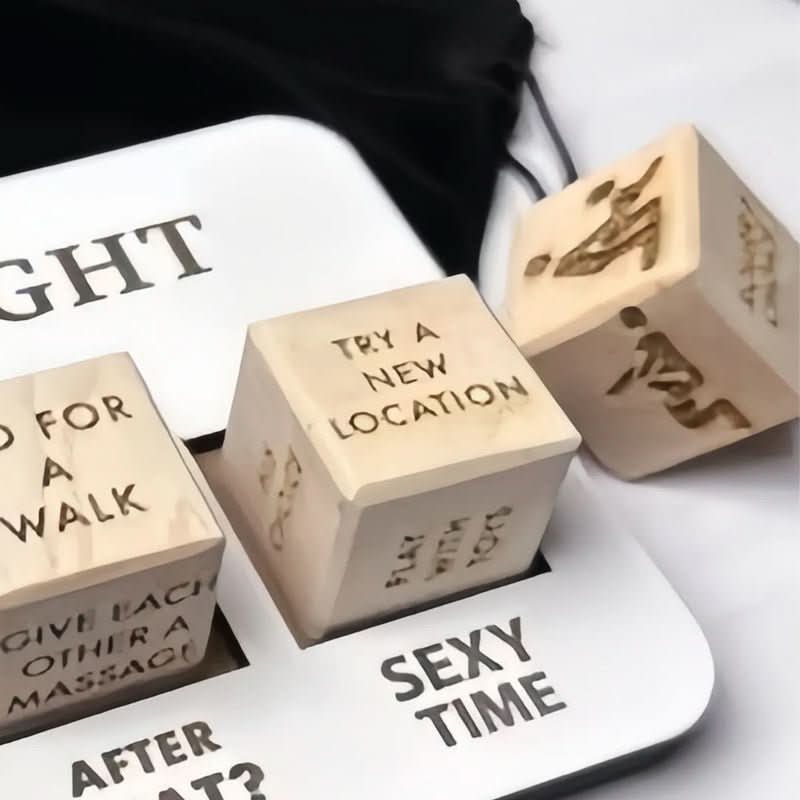 Romantic Dice Game for Couples - Amour Essentials
