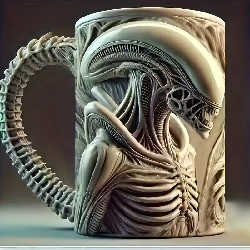 Xenomorph Mug - Galactic Sip Co. Limited Edition Design