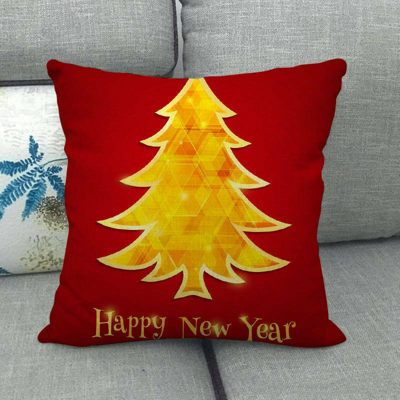 Candy Cane Christmas Pillow Cover - LuxeNest