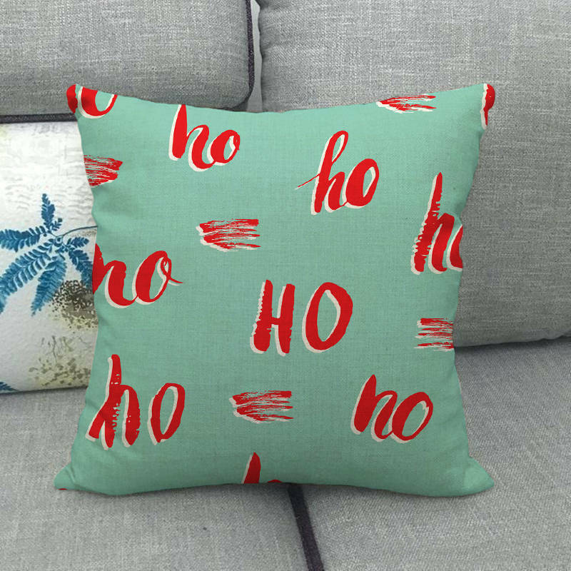 Candy Cane Christmas Pillow Cover - LuxeNest