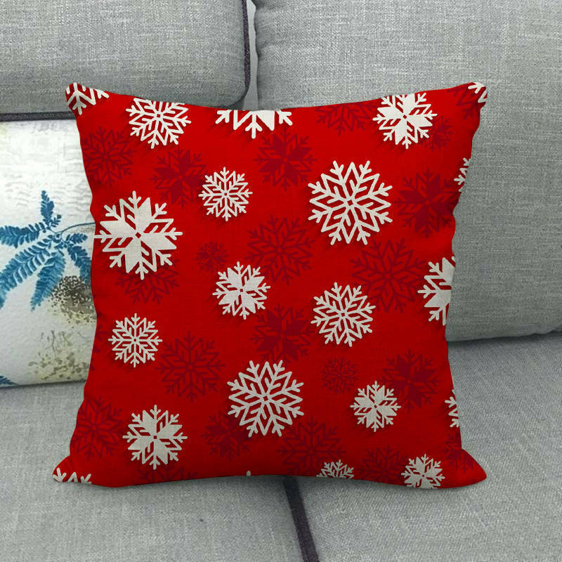 Candy Cane Christmas Pillow Cover - LuxeNest