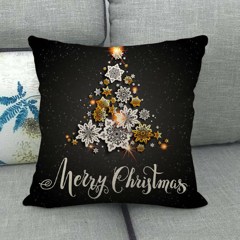 Candy Cane Christmas Pillow Cover - LuxeNest