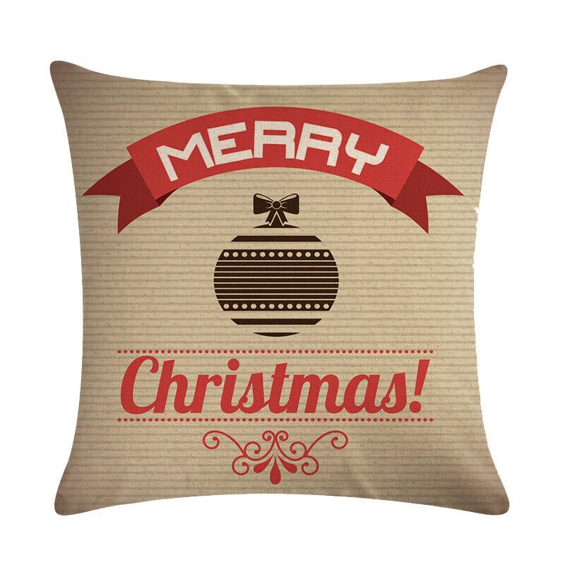 Candy Cane Christmas Pillow Cover - LuxeNest