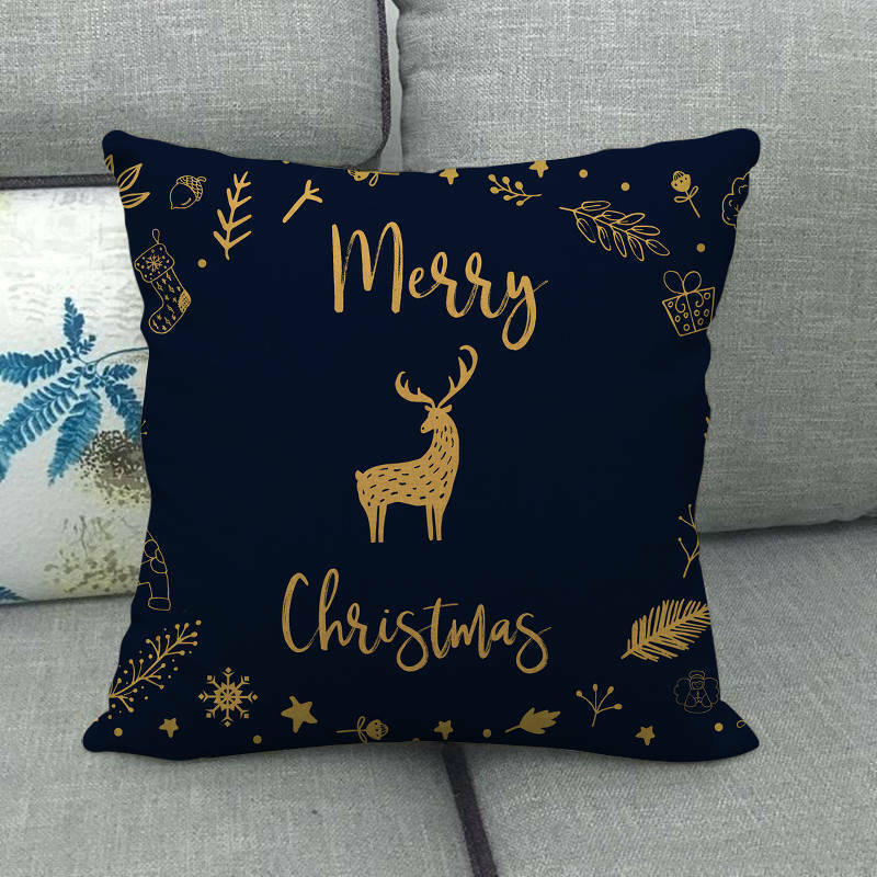Candy Cane Christmas Pillow Cover - LuxeNest